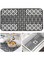 TERRIFI Silicone Kitchen Sink Mat Protector - 26&quot;x13.78&quot; Non-Slip, Cut to Fit, with Cutout Drain Holes, Suitable for Farmhouse, Stainless Steel, Porcelain Sinks - Black