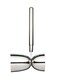Craft Kitchencraft Barcraft Stainless Steel Double Jigger, Carded Silver, 30Ml / 64Ml