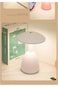 Mushroom LED Table Lamp, Touch Dimmable USB Rechargeable Night Light for Bedroom &amp; Living Room