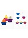 Silicone Baking Cups &acirc;&euro;&ldquo; 6-Pack, Reusable &amp; Non-Stick Cupcake Liners &acirc;&euro;&ldquo; Food-Grade, Heat-Resistant, Multi-Color Muffin Molds for Baking