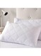 Pillow 50 cm X 75 cm Bed Pillows for Sleeping Diamond Quilted Hotel Luxury Sleep Pillow For Side Support Stomach Sleepers Soft Fluffy Hypoallergenic (White) Pack of 2