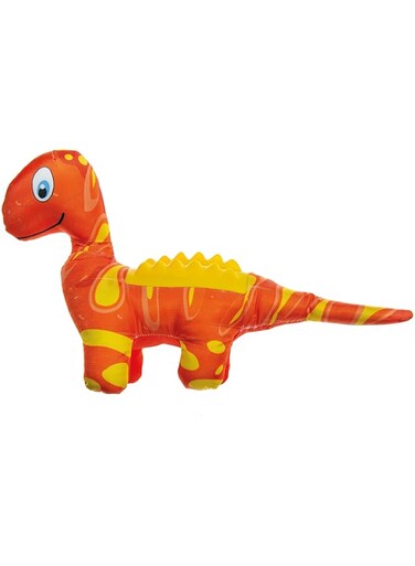 Imac Plush Dino with Plastic Back Dog Toy 37x23 cm