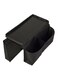 Armrest Organizer With 6 Pockets Black