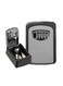 4-Piece Wall Mounted Storage Lock Box Grey/Black