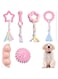 VELEGO Puppy Chew Toys for Teething 6 Pack Puppy Toys to Keep Them Busy, Puppy Toys for Teething, Puppy Chew Toys for Small Dogs, Small Dog Toys for Small Breed, Cute Puppy Teething Toys