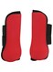 Juicemoo Horse Sport Boots, Soft Padding Horse Tendon Boots Elastic Cushion Impact Resistant for Horse Jumping Training(Red front legs, M)