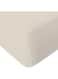 Xclusives Fitted Sheet for Bed Beige King Size 200 x 200 cm - 100% Microfiber - 40 cm Deep Pocket to Fit &amp; Cover Sheets - Soft, Wrinkle Free &amp; Shrink Resistant Fitted Sheet