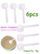 Pcs Measuring Spoons, 5 Gram Spoons with Scale 2 g, 3 g, 4 g, Tiny Scoop for Measuring Seasoning Cosmetics Protein Powder Washing Powder
