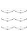 Pack Of 6 Caffe Saucer Clear 5.75inch