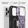 جراب Burga Academy Premium لهاتف iPhone 17 Pro Max، متوافق مع غطاء صلب مزدوج الطبقات مع حماية من السيليكون - غطاء مقاوم للخدوش والصدمات