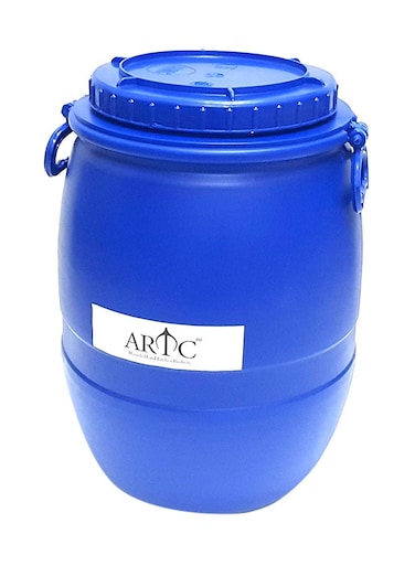 Multipurpose Round Container Storage Jerry Can Blue 20Liters