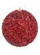 Christmas Magic 20835 Chrirmas Designer Baubles, 15 cm Size, Red