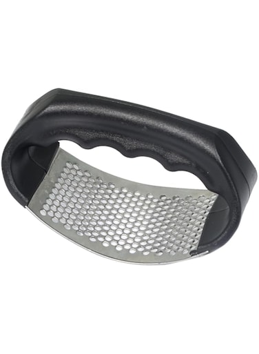 Garlic press Rocker kitchen tool, Stainless steel garlic mincer and chopper, Manual garlic crusher and masher,Portable garlic press gadgets,Garlic and ginger masher and chopper