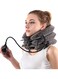 Cervical Neck Traction Device &acirc;&euro;&ldquo; Adjustable Inflatable Neck Stretcher, Neck Brace for Pain Relief, Decompression, and Tension Relief (Grey)