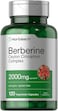 Horbaach Berberine Plus Ceylon Cinnamon, 2000mg, 120 Veggie Capsules, Vegetarian, Non-GMO &amp; Gluten Free Supplement, Berberine Complex