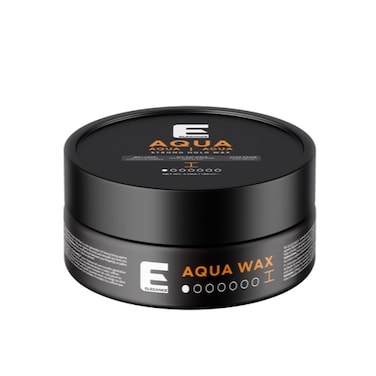 Elegance E-Series Aqua Wax Strength 1 Orange - 140ml - Strong Hold, Flexible Styling, Residue-Free, No Stickiness