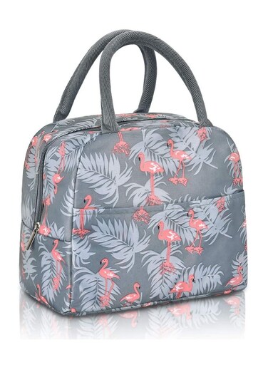 COOLBABY Small Thermal Bag Lunch Box （Flamingo）