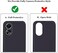 Case for Oppo A78 4G, Liquid Gel Rubber Bumper Case with Soft Microfiber Lining Cushion Slim Hard Shell Shockproof Protective Cover for Oppo A78 4G (Black)