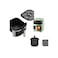 Digital Smart Air Fryer, 8L Large Capacity, LED Touch Display, Temp Control, Black &amp; Silve