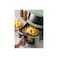 Digital Smart Air Fryer, 8L Large Capacity, LED Touch Display, Temp Control, Black &amp; Silve