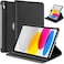 Case for Ipad 10th Generation Case 2022 iPad 10.9 Inch Case, iPad 10 Case Leather Smart Tablet 360&deg; Rotating Case For IPad 10th Gen 2022 Release A2696 A2757 A2777 (Black)