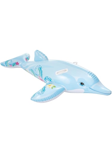 Intex Lil Dolphin Pool Floater, Multi-Colour, 58535