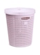 RIO Trash Bin with Automatic Trash Bag Dispenser - Convenient Waste Management Solution with Built-In Liner Box and Free Liner Roll Pink