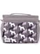 Biggdesign Dogs Waterproof and Leakproof Heat Insulated Lunch Bag, Grey