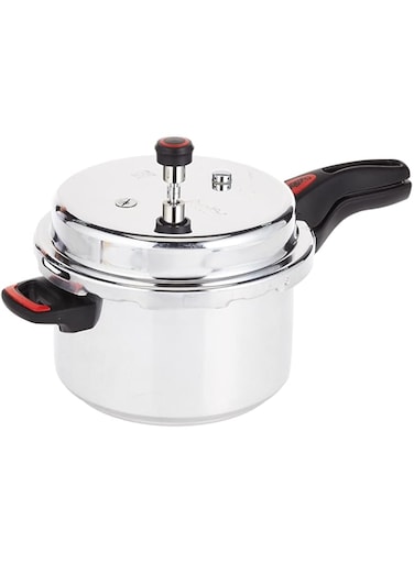 Anjali Aluminium Nutricon Classy Pressure Cooker Outer Lid (Silver) 5.5Liter