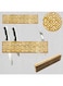 Souq DESIGNS Wall Mounted Wooden Knife Block with out Knifes, Storage and Kitchen Utensils Holder, all type knives &amp; spoon Storage rack Block Knife Stand Rack and Knives Organizer