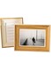 Tengcang 2Pcs Photo Frame 4x6 Inch Wood Table Top Display Frame Picture Frames High Definition Glass Wooden Frames 10 * 15 CM