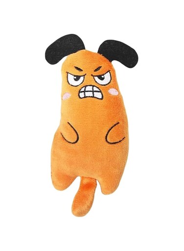 NutraPet Wild Catz Scareyz Plush Cat Toy - 5.5 x 10cm Multicolors - 1Pc