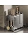 TIME Premium Stainless Steel Kitchen Knife &amp; Utensil Organizer Holder&iuml;&frac14;&OElig;No Assembly Required, Large Capacity, Knife Stand, Anti-Slip, Kitchen Table Tool Storage
