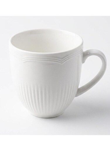 Luhpar Ceramic Mug 375Ml White