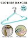 Metal Clothes Hangers &acirc;&euro;&ldquo; Space-Saving, For Household, Premium Quality and Design &acirc;&euro;&ldquo; Pack of 10