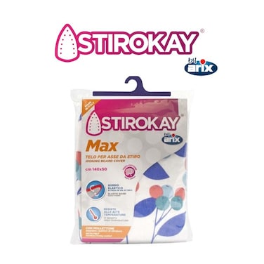 Stirokay Max Iron Cover &ndash; Heat-Reflective, Foam-Backed, Asbestos-Free with Easy-Fix System