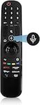 ExploreHome AN-MR22GA/GN Magic Remote Control Replacement for LG Smart TV, AKB76039902 Remote Magic Remote Control Compatible with LG Magic Remote Control for Smart TV OLED QNED Nano UQ Series