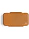 Citron- Rectangle Lunchbox with 2 Compartments for Kids   Leak-Proof and BPA Free Lunch Box for Kids- Caramel