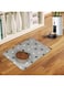 Azonee Dog Food Mat Absorbent Dog Mat for Food and Water No Stains Easy Clean Dog Water Dispenser Mat Easy to Clean Pet Feeding Mat for Cat Dog for Messy Drinkers Pet Accessories Supplies