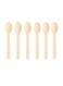 of 6 wooden spoons, 16 cm