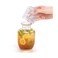 water bottle and glass set, suitable for bedroom nightstand, bedside, bathroom glass mouthwash bottle, water bottle set (sunflower)