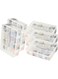 Pvc Compartment Container Bead Storage Organizer Box Case With 12 Grids Adjustable And Removable Dividers For Jewelry Craft Tackles Tools Screw Etc. Only Box Pack Of 5