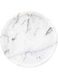 ACKEIVTO Round Marble Tray Jewelry Vanity Bathroom Neat Organizer for table key bowl 5.5in