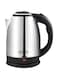 Mr. Light Kettle 1.8 Liter Stainless Steel Electric Cordless Kettle with 360&deg; Swivel Base, Power Cord Storage, Auto Cut-off Function, LED Indicator, 2 Years Warranty, 1500 Watt, Silver-MR 2618