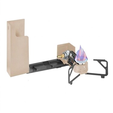 6800W Portable LPG Gas Stove Windproof Outdoor Camping Burner with 3-Burner Head