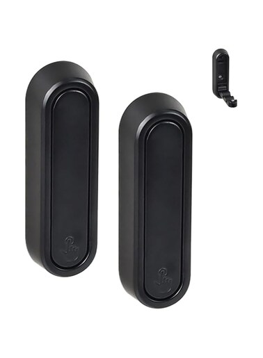 2 Pcs Folding Wall Hooks,Foldable Black Coat Hooks,Heavy Duty Foldable Hook,Bathroom Towel Hooks,Robe Hooks,Wall Mounted,Aluminum Alloy Robe Hooks for Hanging Coat Towels Clothes Hat Bags Keys