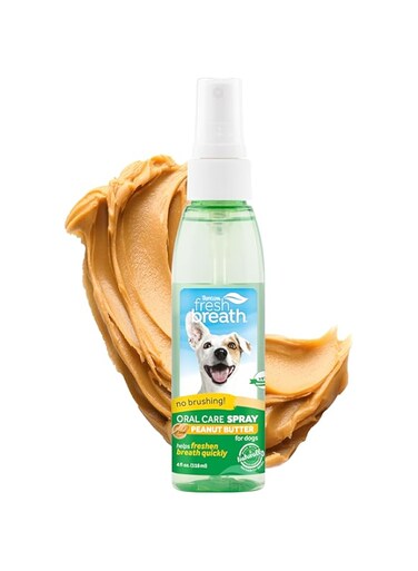 Tropiclean Peanut Butter Oral Care Spray &ndash; 4oz