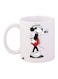 Mickey Mouse Printed Coffee Mug White/Black/Red