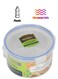 Airproof Container With Lid Transparent 700ml