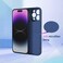 Case for Honor 200 Lite 5G 2024, Liquid Gel Rubber Bumper Case with Soft Microfiber Lining Cushion Slim Hard Shell Shockproof Protective Cover for Honor 200 Lite 5G (Blue)
